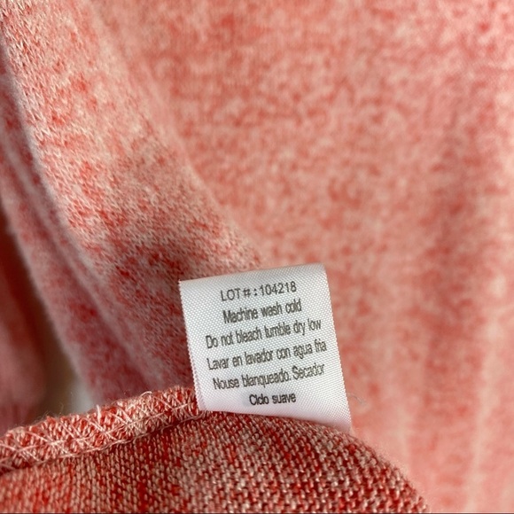 NEW Poof Women V Neck Long Sleeve Twist Knot Cotton Basic Blouse Top Size S - Picture 10 of 10